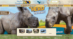 Desktop Screenshot of nczoo.org